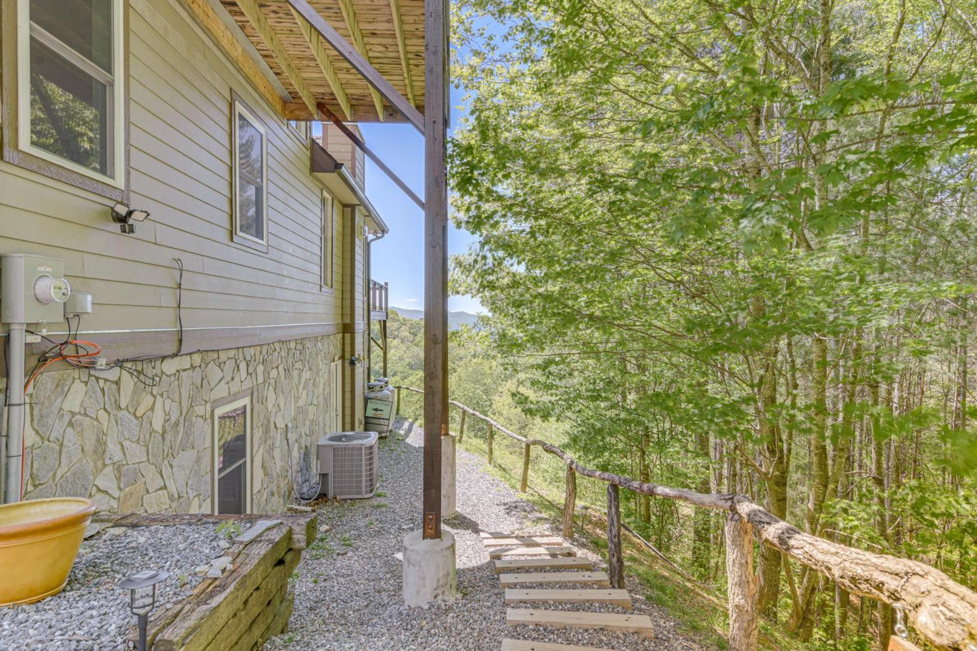 Sweeping Smoky Mountains Vacation Rental Whittier Экстерьер фото
